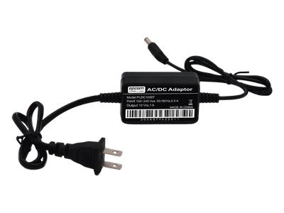 Adaptador de Pared / 12 VCC 1 A / Entrada Universal 100-240 VCA / Cable 0.5 m Doble Extremo / NEMA 1-15 / Operación 0°C a 40°C