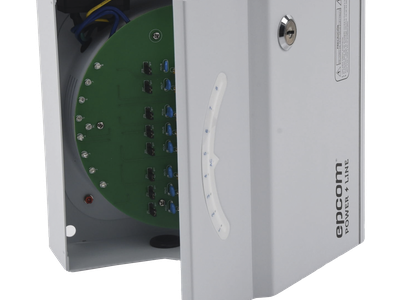 Fuente de Alimentación Profesional / 24 Vca / 8 A / 8 Canales / Protección 5 kA / Entrada 110 Vca