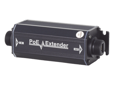 Extensor PoE Gigabit / 200 m (656.2 ft) / 60 W / IP66 / 1 Puerto Entrada / 1 Puerto Salida / Sin Alimentación Adicional