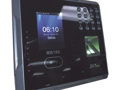 Terminal Biométrica Facial / 1,500 Usuarios / Pantalla 2.8" / TCP-IP USB / Control 1 Puerta / ADMS