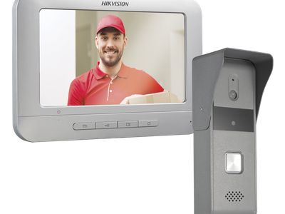 Kit de Videoportero Analógico / Pantalla LCD 7" / Resolución 800x400 / Cámara Pinhole 720x576 @ 30 fps / Ángulo 98° / IP65 / Expandible 3 Monitores y 2 Frentes de Calle