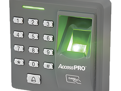 Lector Biométrico de Huella y Proximidad / 500 Huellas 500 Tarjetas / Teclado / Autónomo / Salida Relevador / Control de Acceso