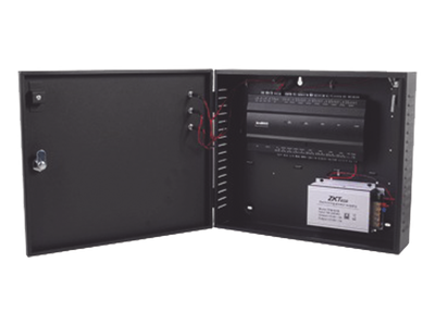Controlador de Acceso 2 Puertas / 3,000 Huellas / 30,000 Tarjetas / TCP/IP / Gabinete con Fuente 12V 5A / Memoria SD hasta 32GB