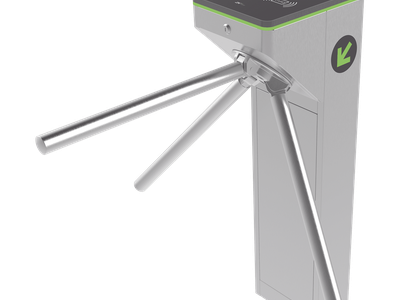 Torniquete Trípode / Acero Inoxidable SUS304 / 25 Personas/min / 2 Millones de Ciclos / Bidireccional / LED / 2.62 x 2.46 x 3.12 ft