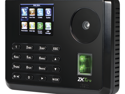 Terminal Biométrica de Palma y Huella / 600 Palmas / 3,000 Huellas / Pantalla Táctil 2.8" / TCP-IP USB / 100,000 Eventos / 10,000 Tarjetas