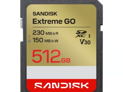 MEMORIA SANDISK SDXC 512GB EXTREME GO 230MB/S 4K CLASE 10 U3 V30  SDSDXGN-512G-GNCIN