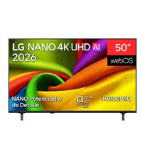 TELEVISION LED LG 50 PLG NANO 4K UHD SMART TV, AI NU850 WEBOS 2026